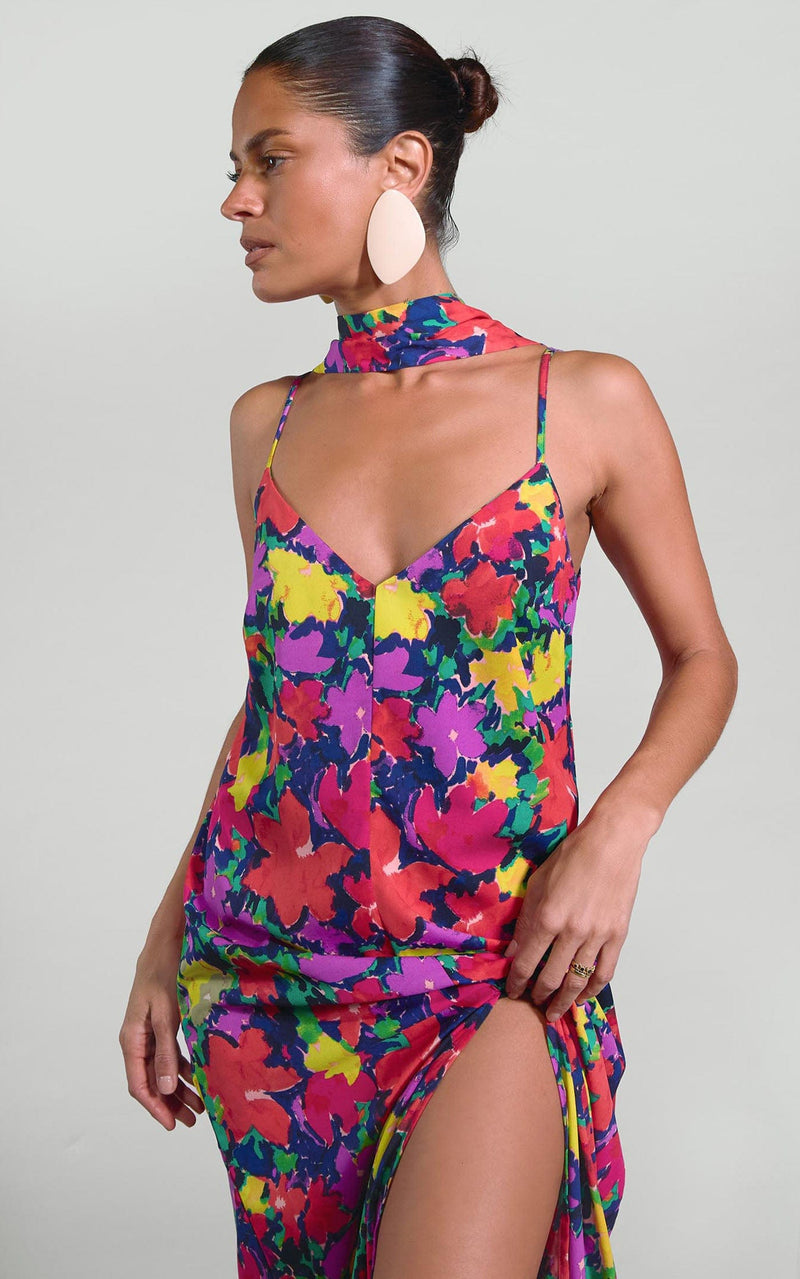 Sookee Slip Dress In Vintage Floral