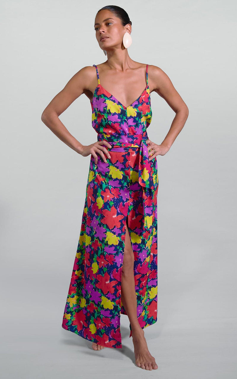 Sookee Slip Dress In Vintage Floral