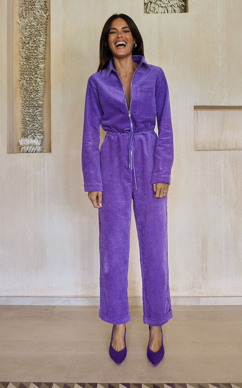 Blaze Boilersuit in Purple
