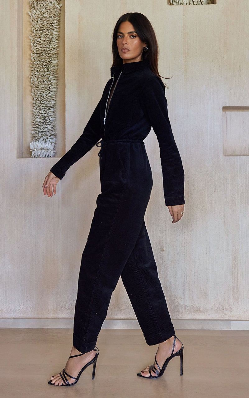 Blaze Boilersuit in Black