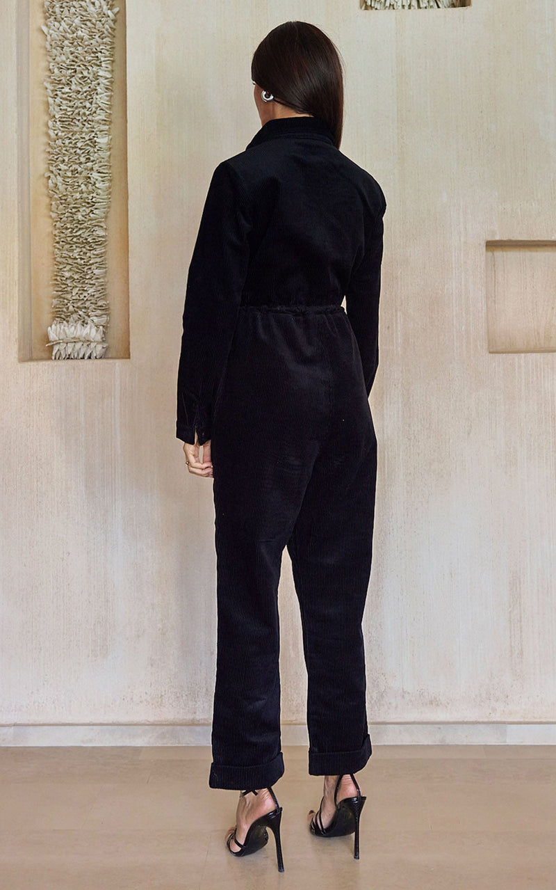 Blaze Boilersuit in Black