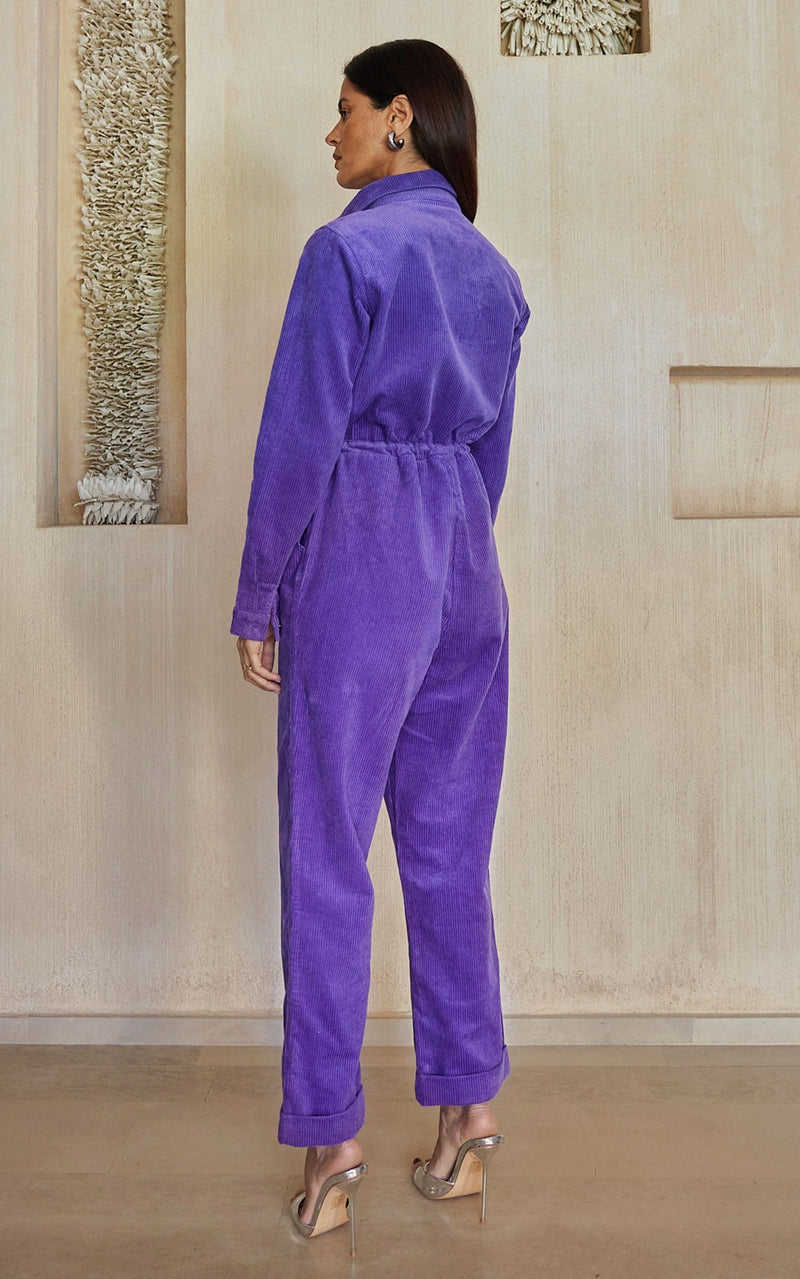 Blaze Boilersuit in Purple