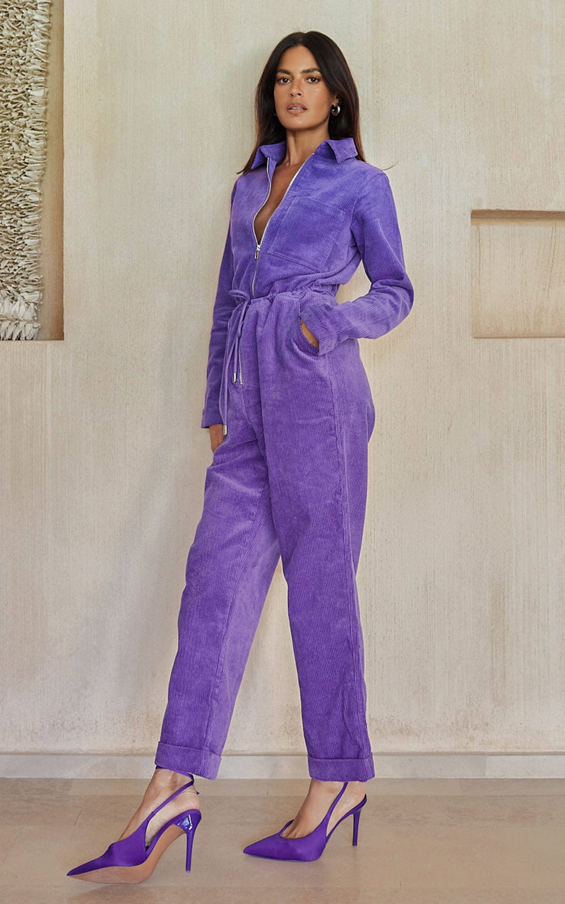 Blaze Boilersuit in Purple