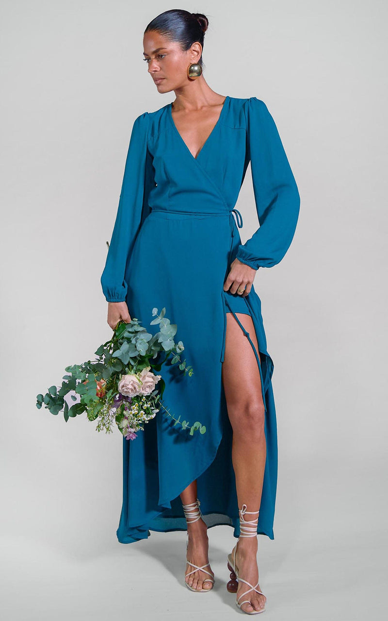 Jagger Maxi Dress in Pine Green