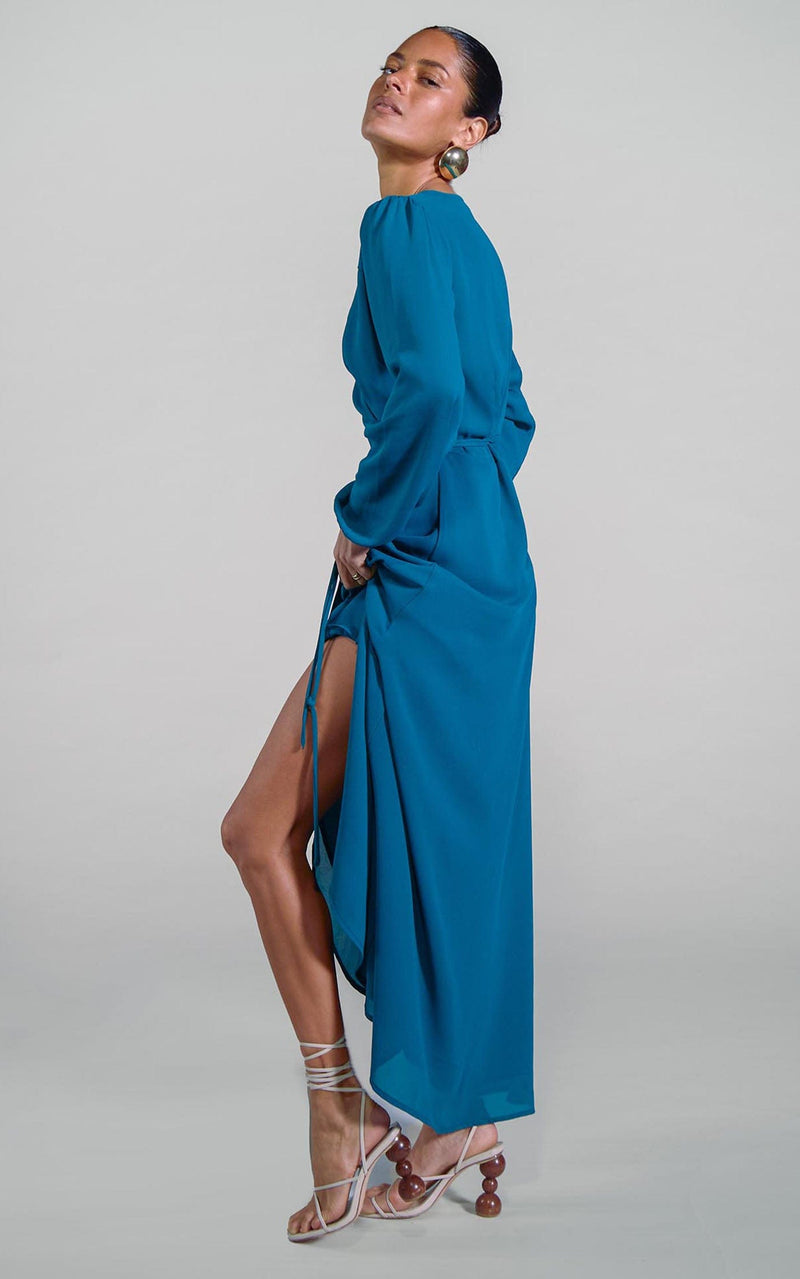 Jagger Maxi Dress in Pine Green