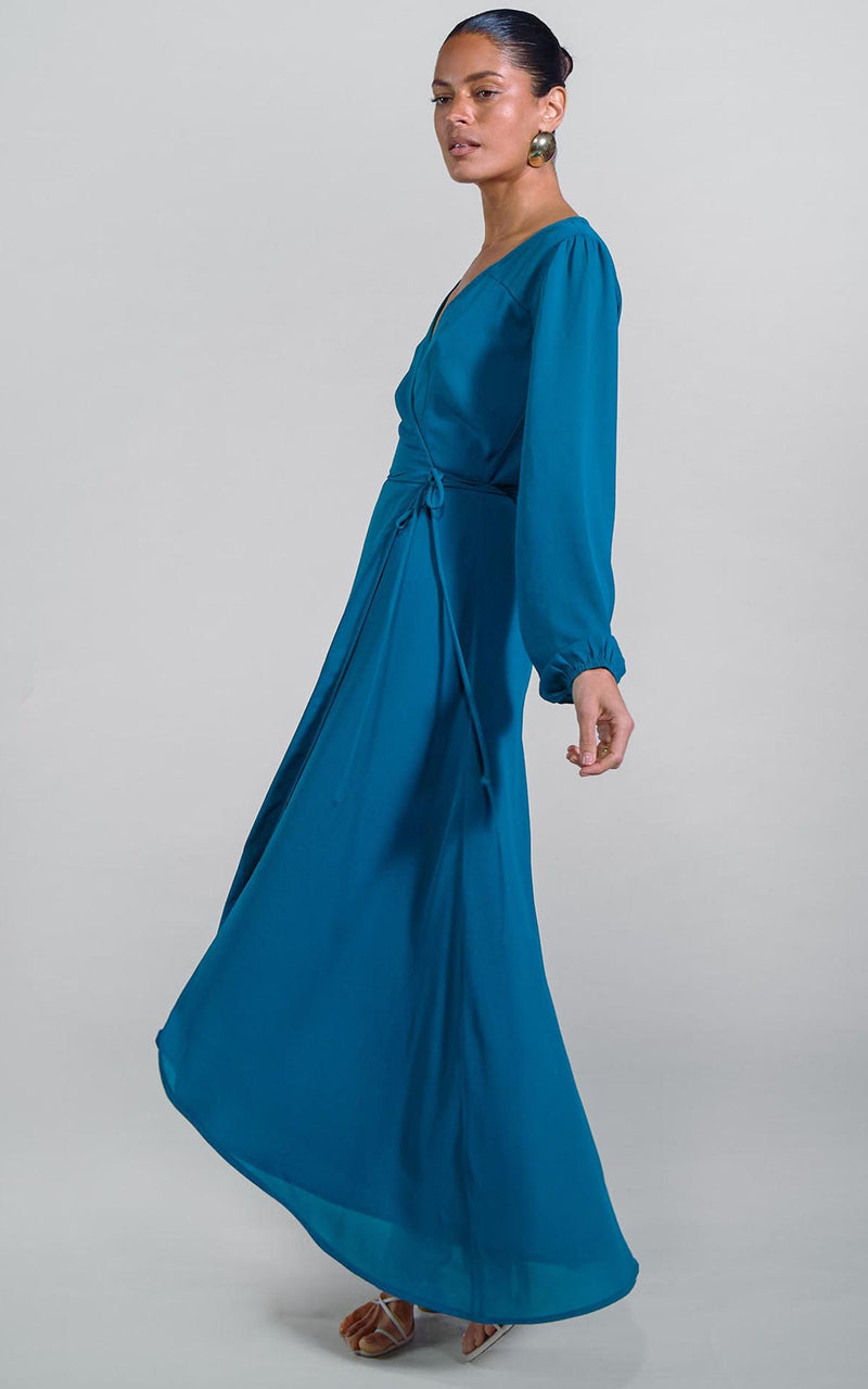 Jagger Maxi Dress in Pine Green