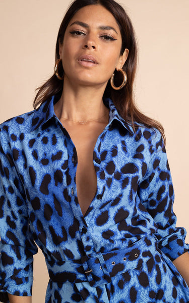Animal print dress uk sales