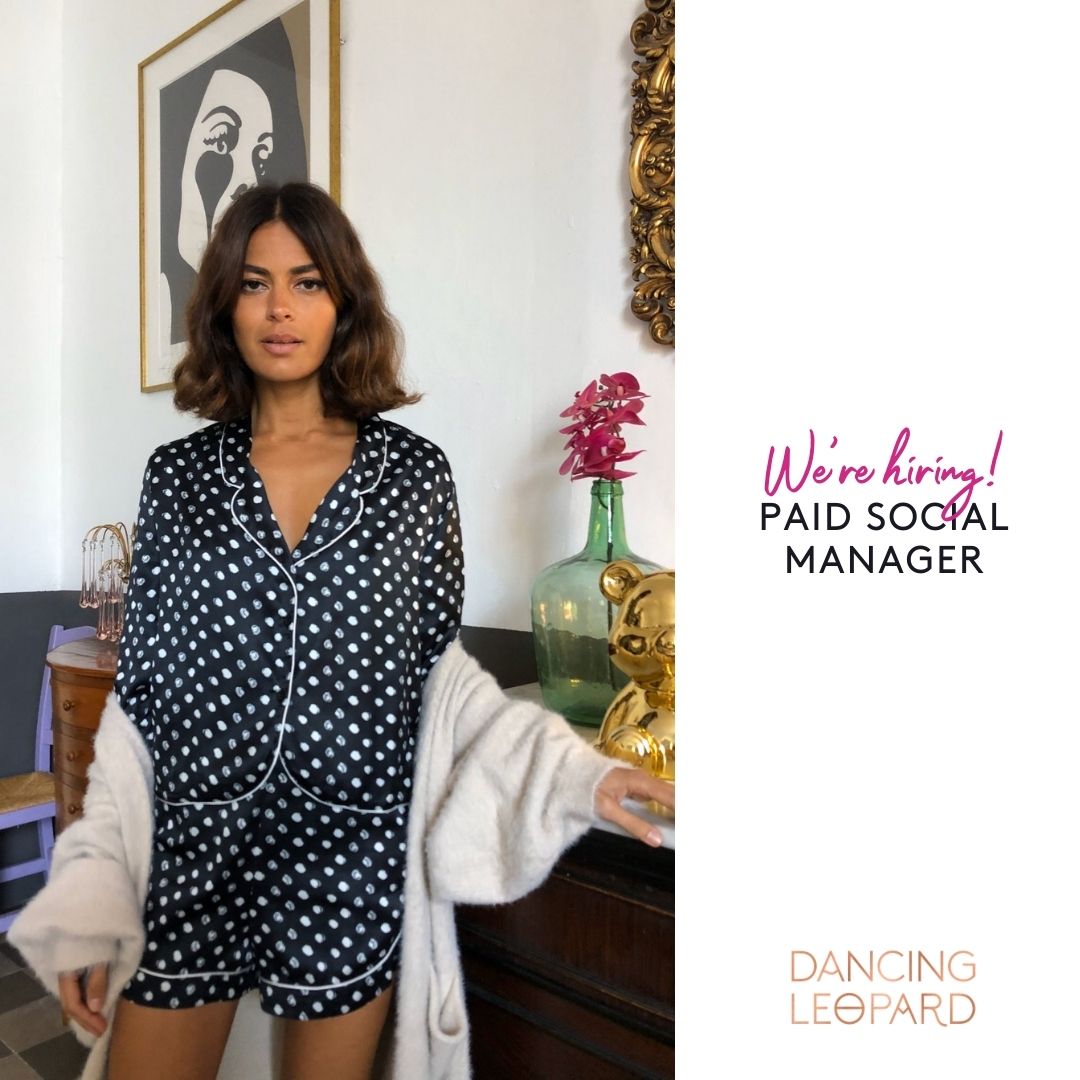 We're Hiring | Paid Social Manager