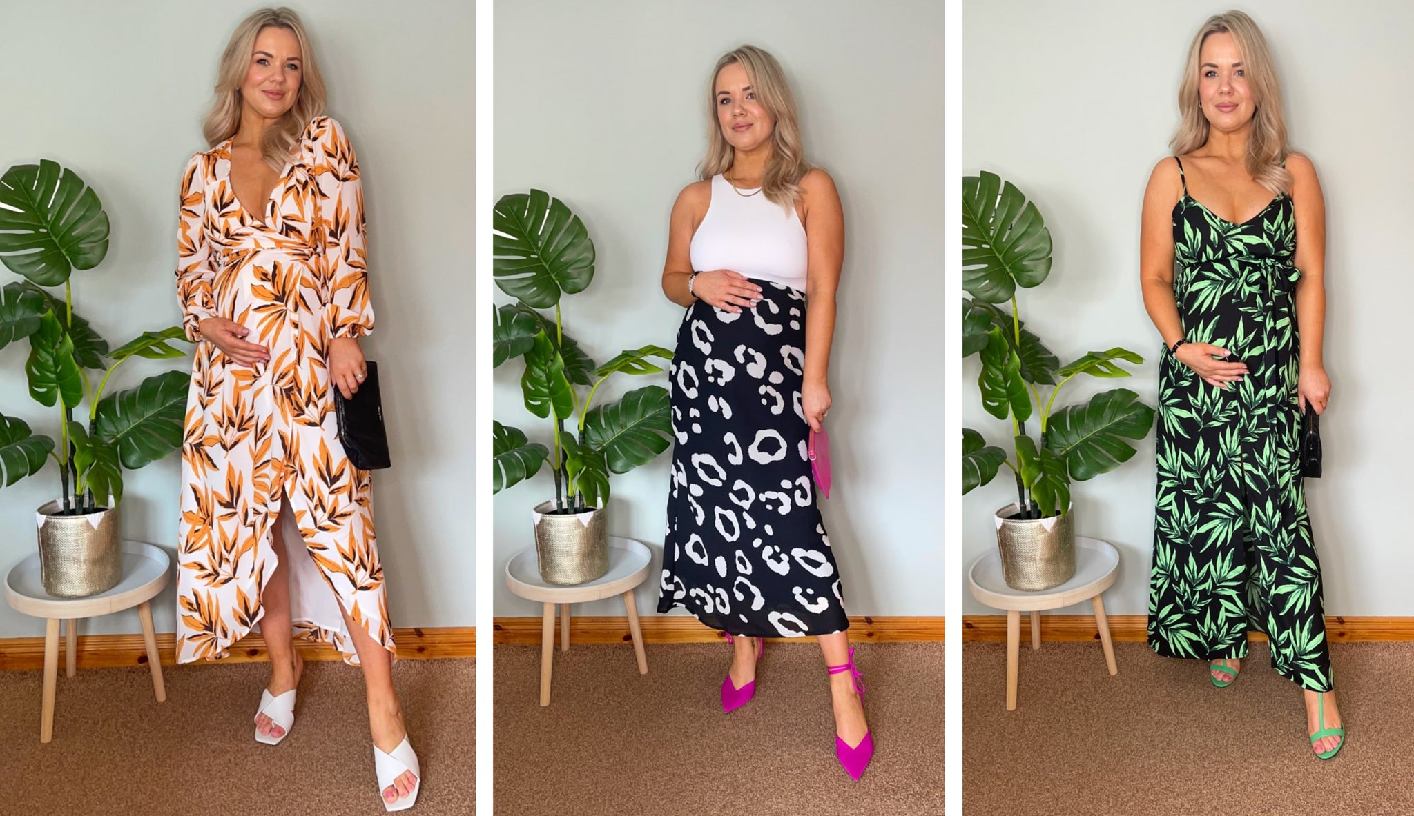 Three Bump-Friendly Summer Outfits