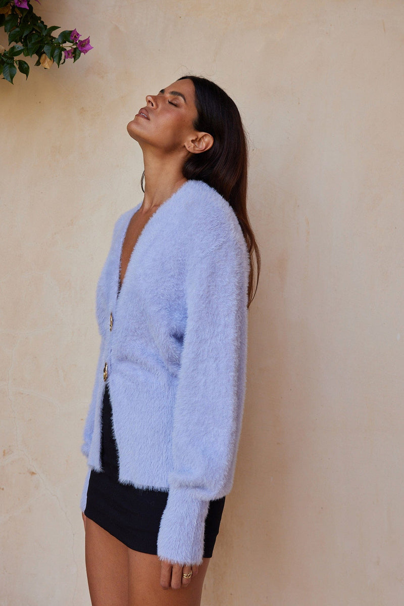 Sabrina Cardigan in Lavender