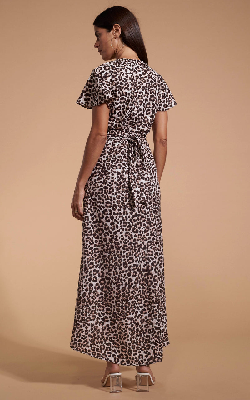 Cayenne Dress In Bare Leopard