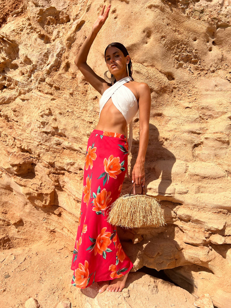 Dancing leopard maxi skirt clearance