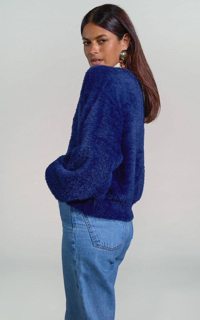 Harper Cardigan in Navy