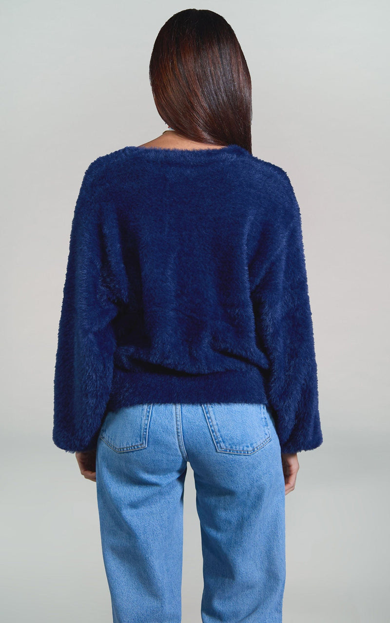 Harper Cardigan in Navy