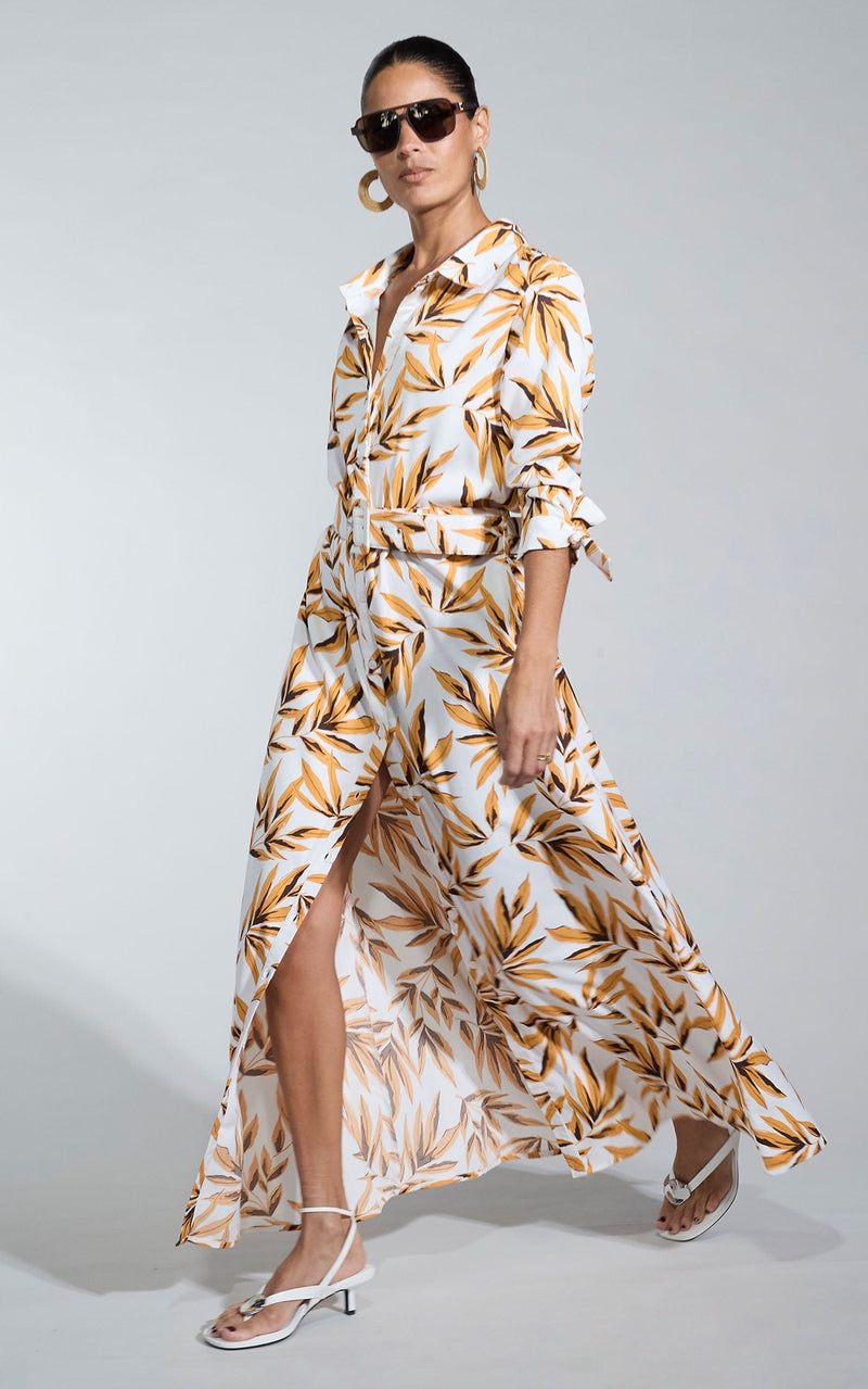 Dove Dress in Tropic Natural
