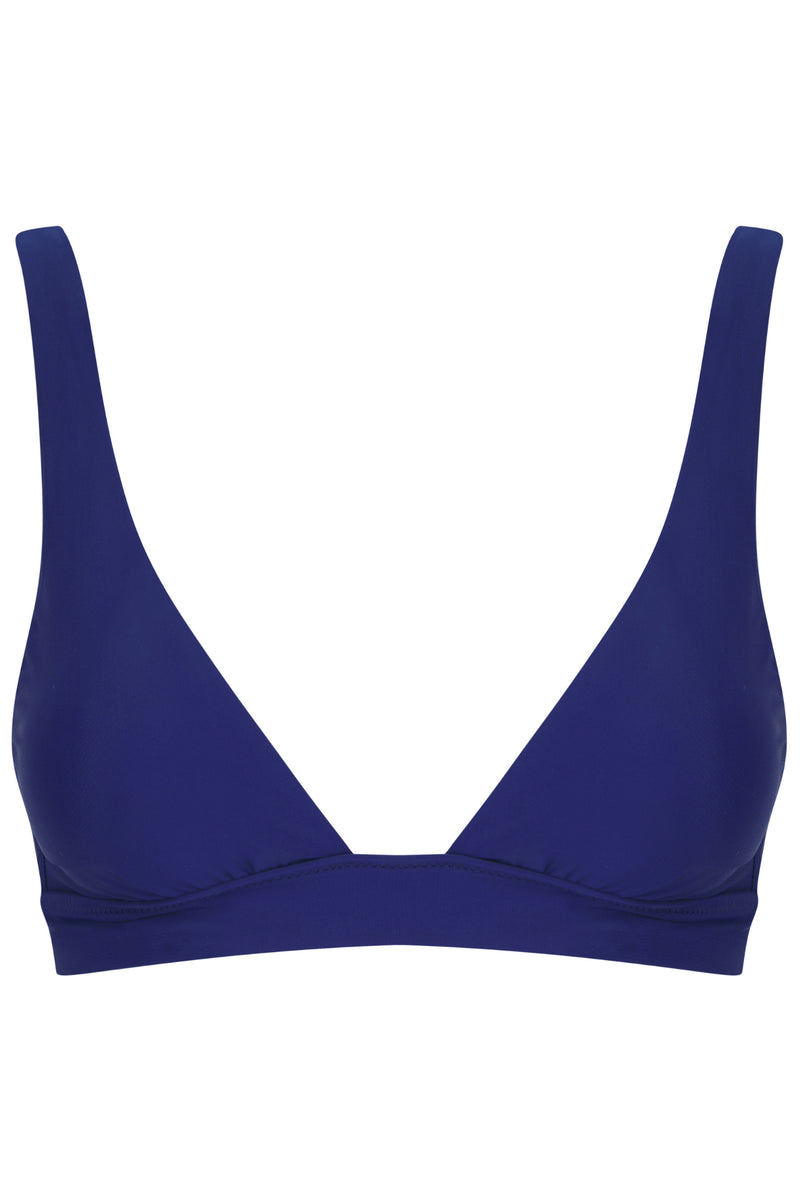 HALO Tamika Bikini Top In Navy