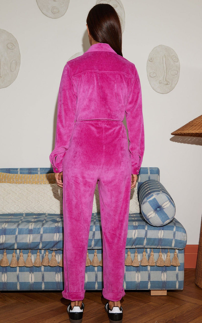 Katsumi Jumpsuit In Orchard Pink