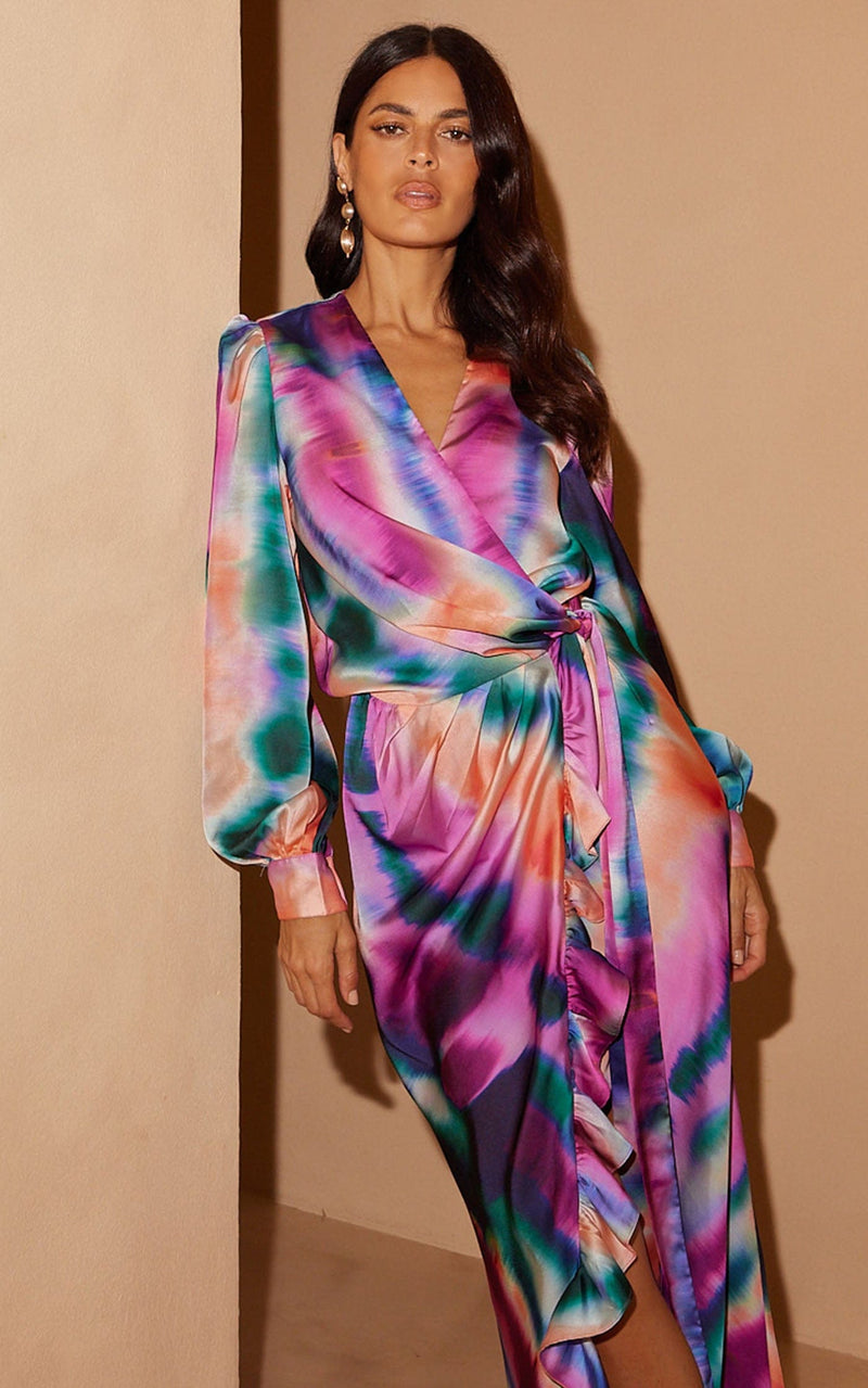 Destiny Dress in Goddess Print