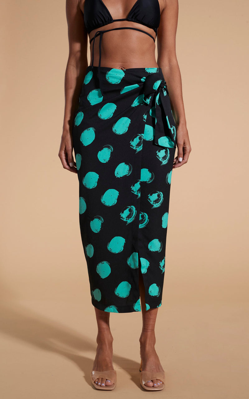 Jaspre leopard skirt online how to tie