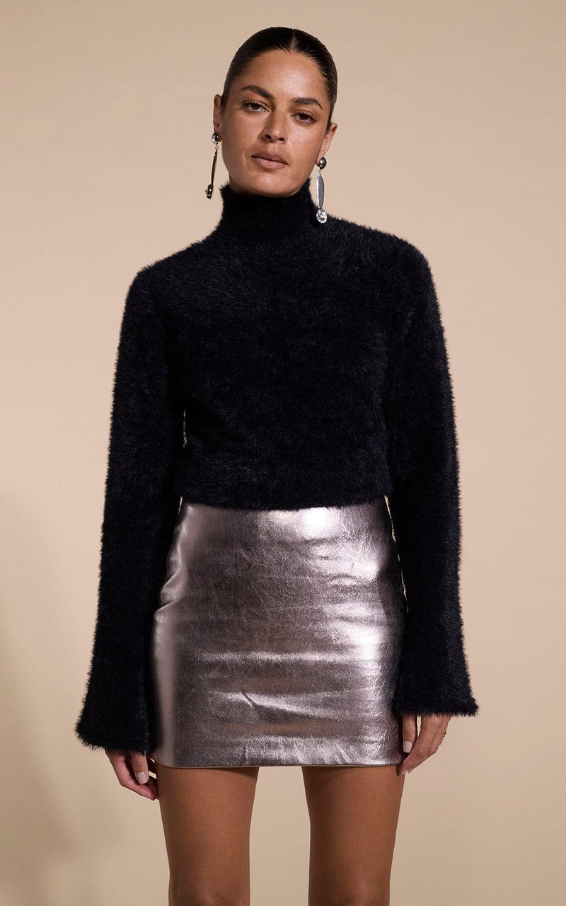 Harley Skirt In Metallic