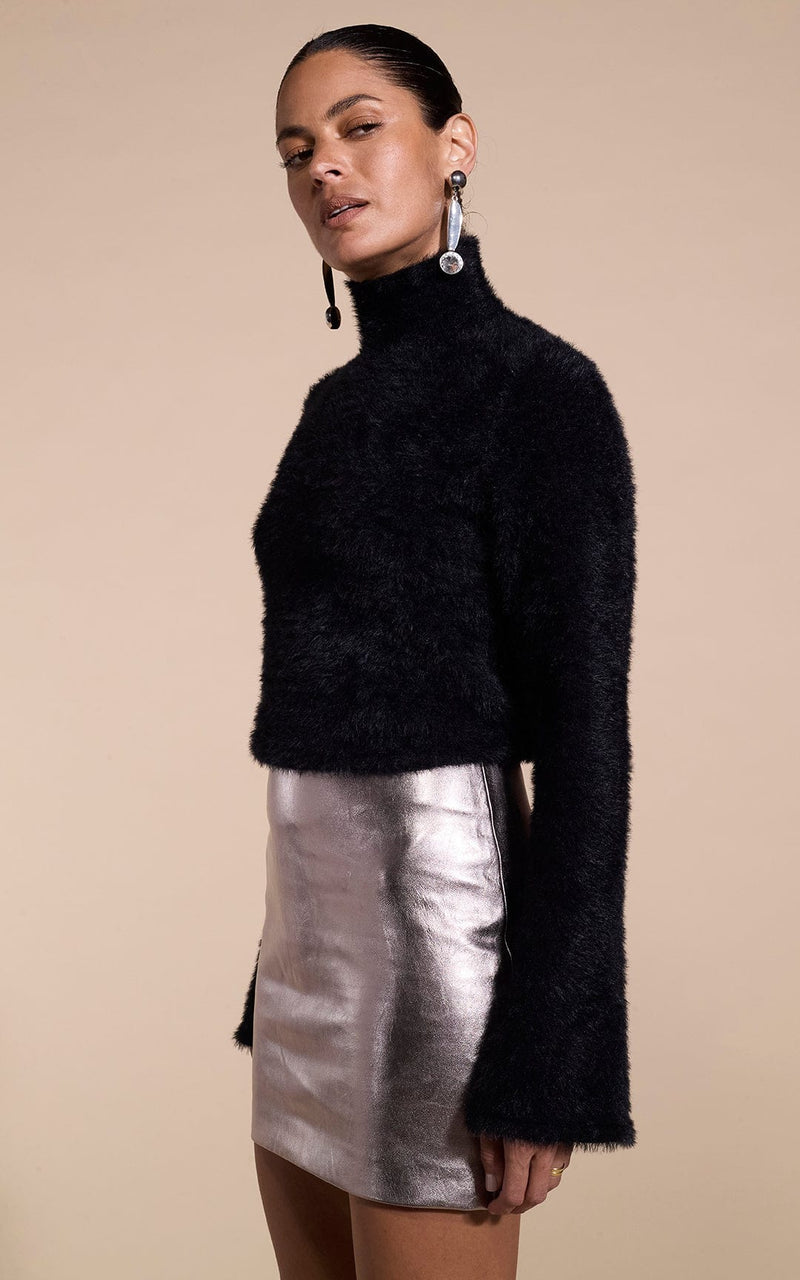 Harley Skirt In Metallic