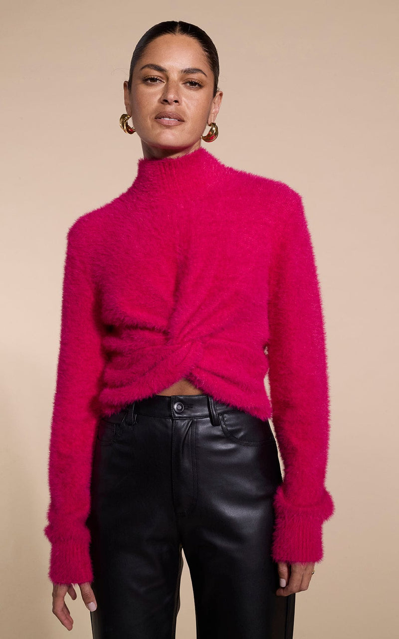 Hazel Jumper In Raspberry