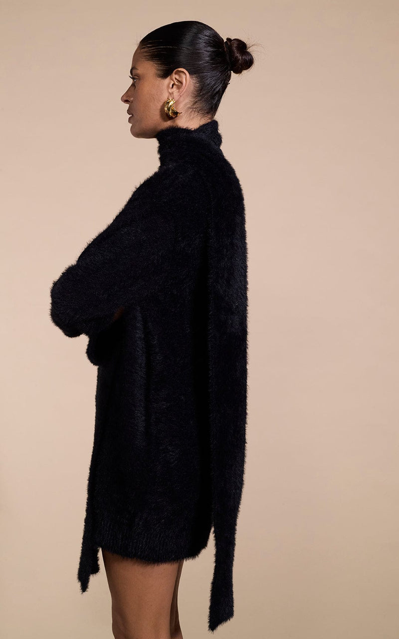 Marnie Jumper in Black - Reversible