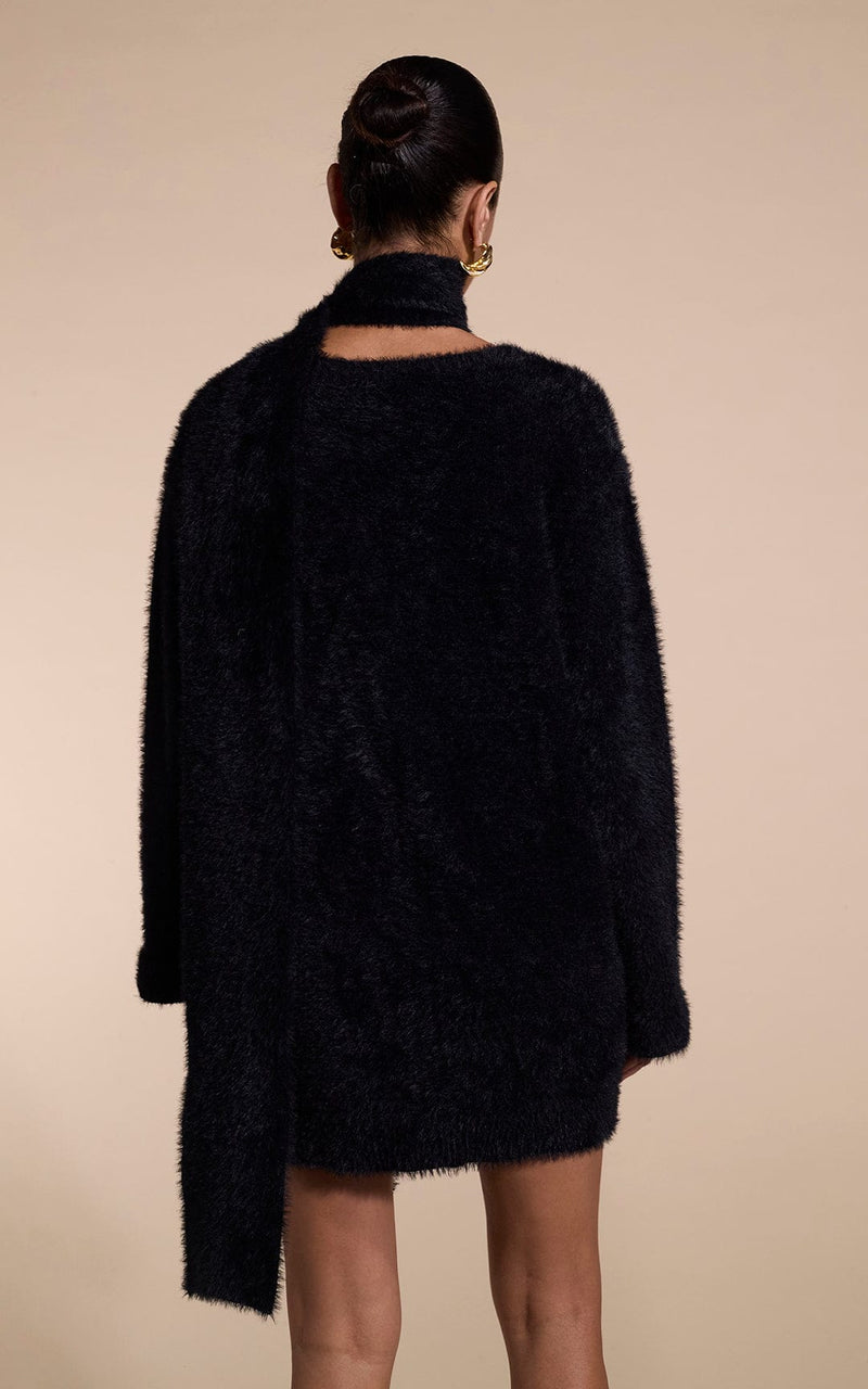 Marnie Jumper in Black - Reversible