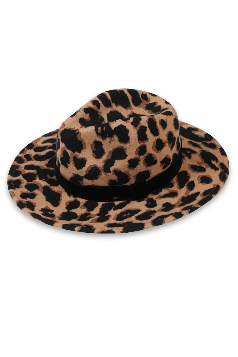 MacKenzie Hat in Leopard Print Dancing Leopard