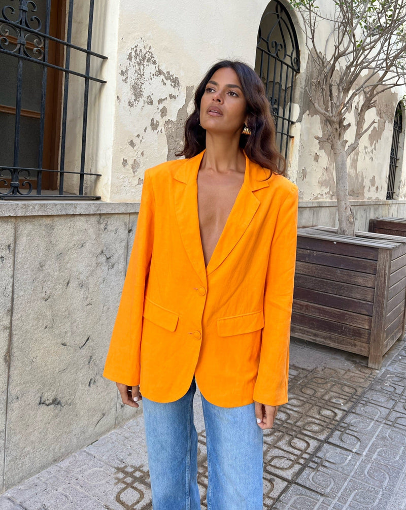 Linen sales blazer uk