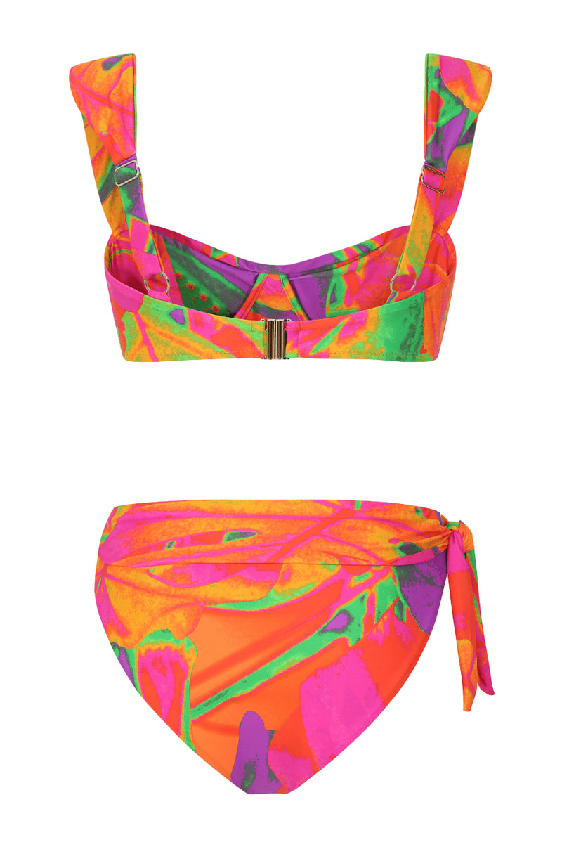 HALO Cala Conta Bikini Bottoms in Hot Tropic