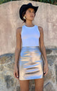 Harley Skirt In Metallic
