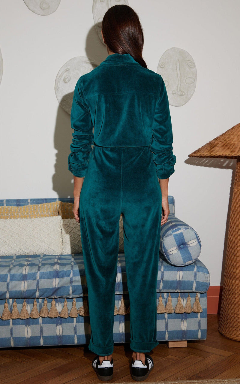Katsumi Jumpsuit In Pine Green