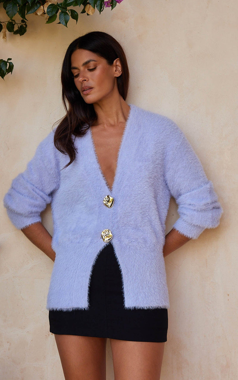 Sabrina Cardigan in Lavender