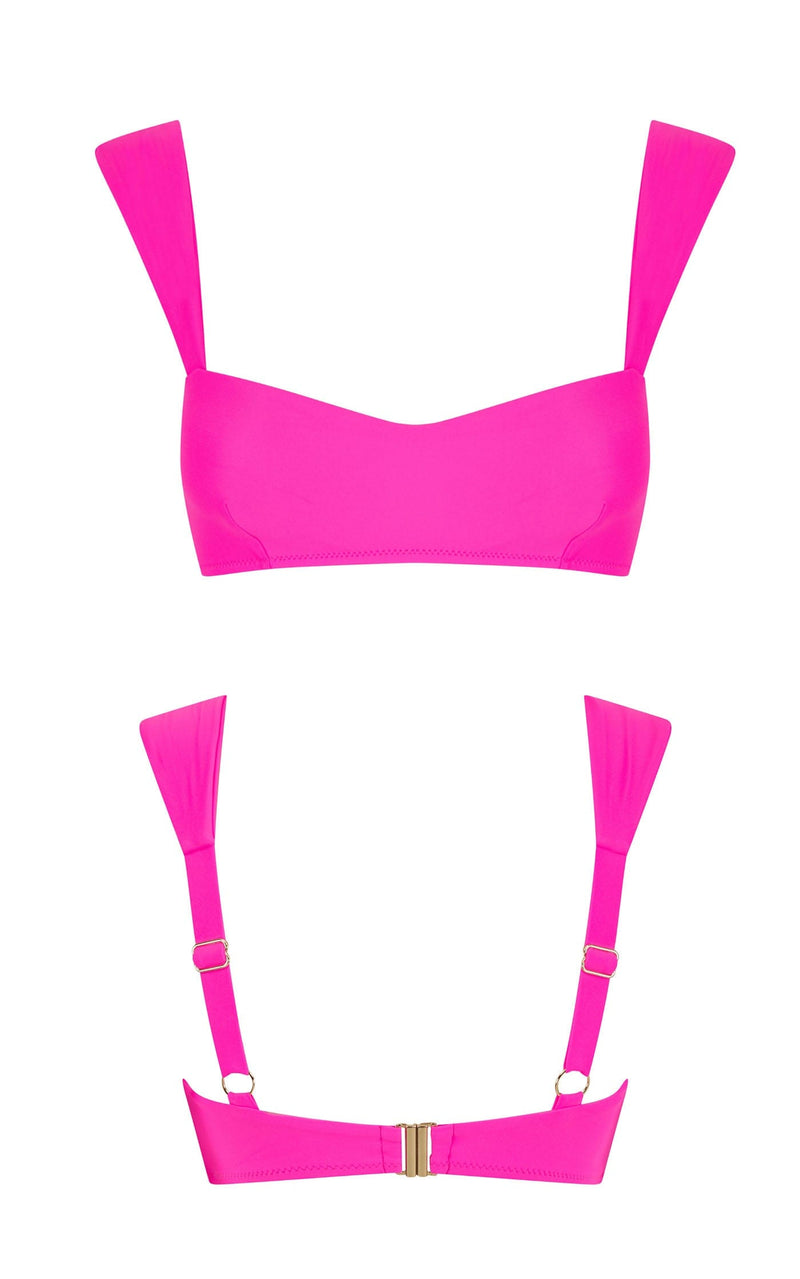 HALO Salinas Bikini Top In Pink