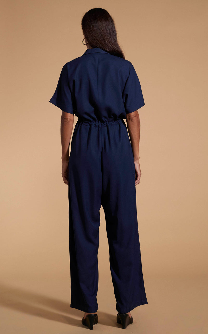 Zeta Jumpsuit In Navy