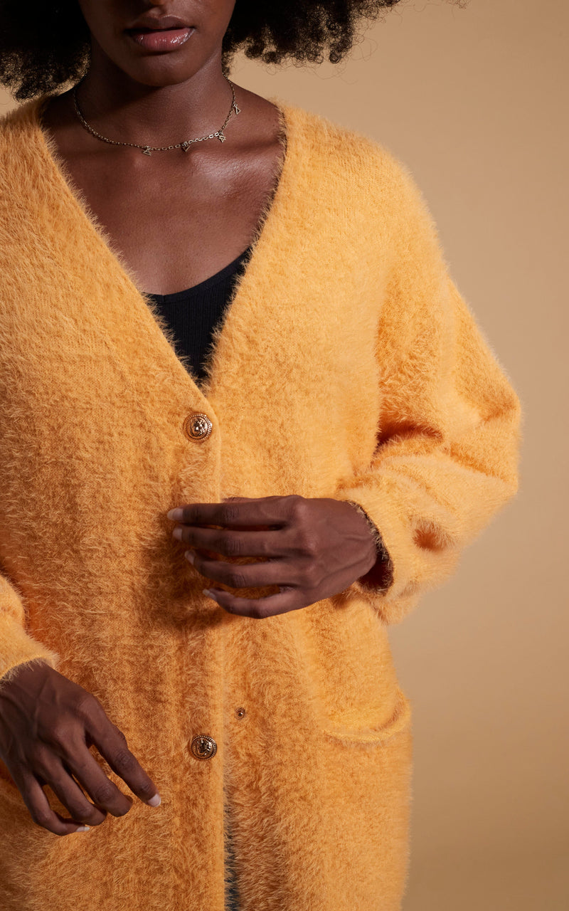 Apricot cardigan discount