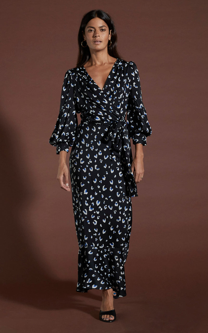 Black and white animal print dresses online
