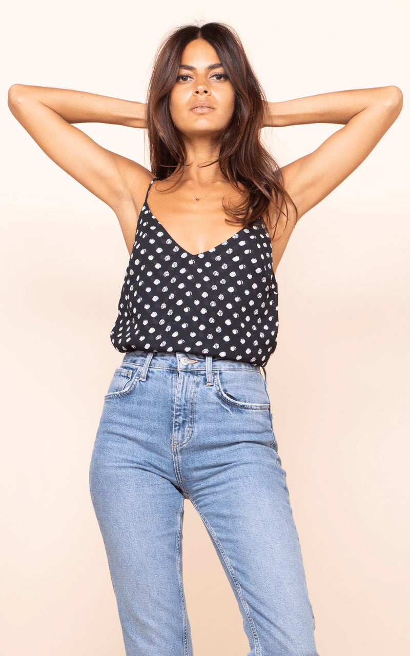 Black eye patch BEP CROPPED CAMISOLE トップス