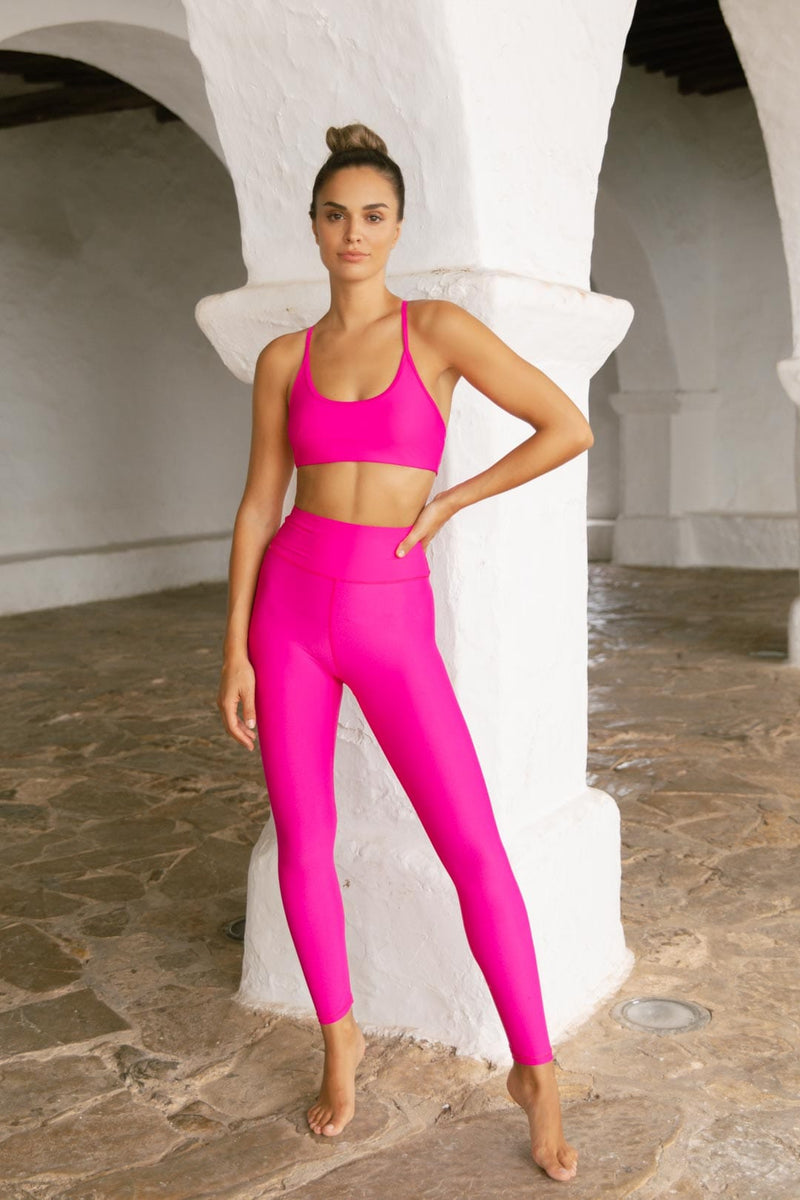 HALO Malala Yoga Leggings in Pink