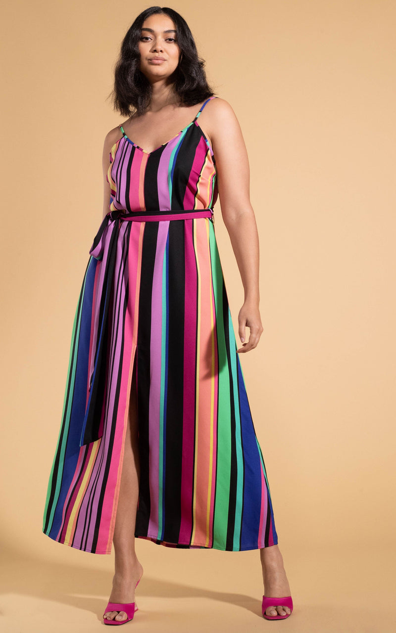 Sookie Slip Dress in Stripe