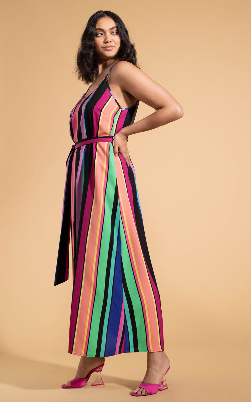 Sookie Slip Dress in Stripe