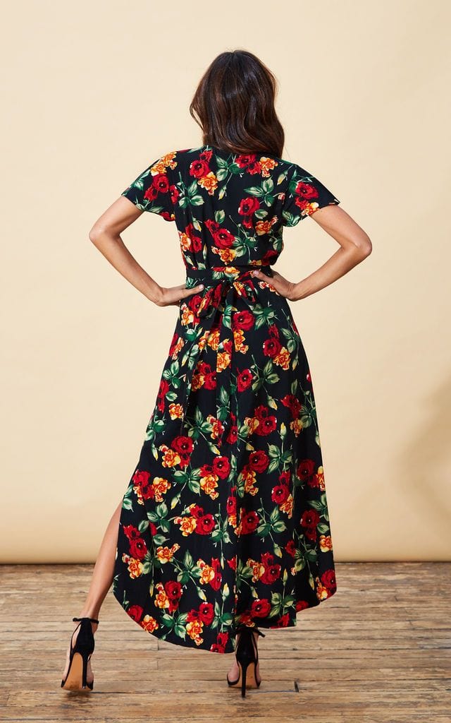 Leopard rose dress shop